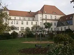 Postamt Weißensee von der Rückseite