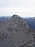 Ansicht aus Westen von Kreuzreifhorn