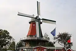 Galerieholländer-Windmühle in Groß-Mimmelage
