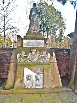 Grabmal für Christian Philipp Stumm, Hauptfriedhof Mannheim