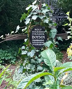 Grab von Rolf Boysen auf dem Bogenhausener Friedhof in München-