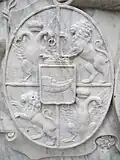 Reichgräfliches Wappen (Grablege Neuer Friedhof Klütz)