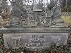 Grabmal Parkfriedhof Meiningen