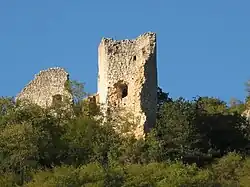 Ruine der Burg Grižane