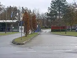 Einfahrt der Graf-Stauffenberg-Kaserne (2009)