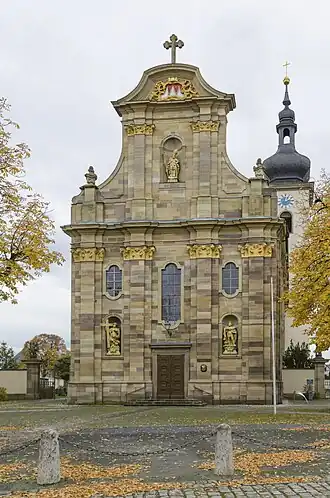 Grafenrheinfeld, Rokoko-Kirchplatz