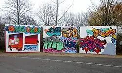 Graffiti-Wand (2021)