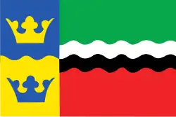 Flagge des Ortes Graft-De Rijp