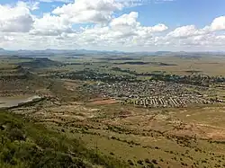 Luftbild von Wepener