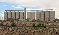 Getreidesilos in Modder River