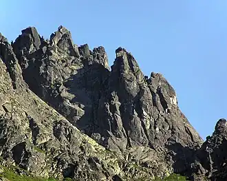Blick von der Alm Włosienica (Ausschnitt)
