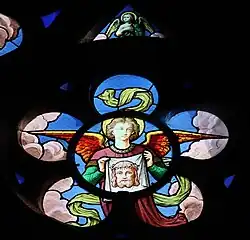 Engel mit Schweißtuch