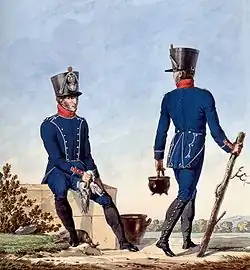Grande Armée Kleinkochtopf Gusseisen (1812)