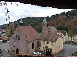 Lutherische Kirche im Ortsteil Graufthal