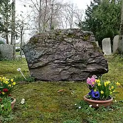 Werner Weber (1892–1977) Maler, Tony Thoma (1891–1983) Malerin. Grab Friedhof Rüschlikon
