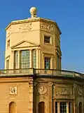 Ostseite der Radcliffe Observatory, Green Templeton College, Oxford.