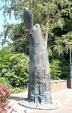 Bonifatius Stirnberg: Gregorstatue in Aachen-Burtscheid