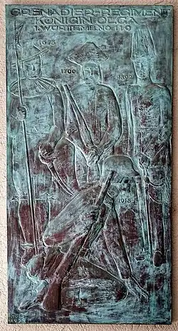 Grenadier-Platte am Rotebühlbau