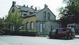 Bahnhofsgebäude Ansicht vor grundlegender Renovierung in 2007–2013