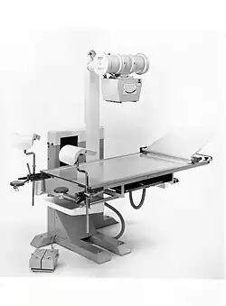 Urologentisch, Grießmanntisch von Firma Hugo Rost