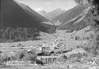 Gries im Sellrain gegen Lüsensertal 1966