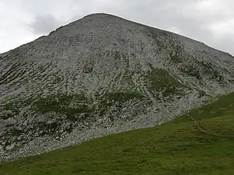 Der Grießkopf vom Kaiserjoch aus gesehen