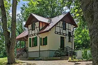 Waldhaus von Nordosten gesehen