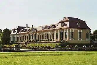 Die Obere Orangerie in Großsedlitz