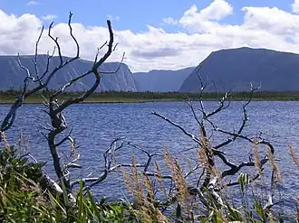 Der Western Brook Pond, ein Fjord im Gros-Morne-Nationalpark