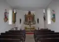 Gesamte Innenansicht zum Altar