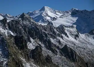 Großvenediger von Westen (Krimmler Tauern)
