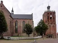 Grote Kerk in Workum, Provinz Friesland