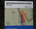 Grundwasserschutzzone in der Belpau
