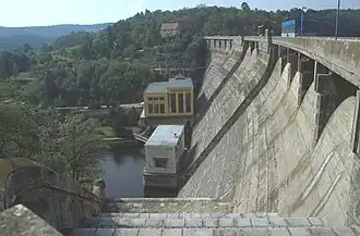 Die Talsperre von Vranov nad Dyjí