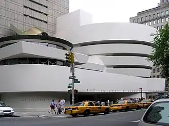Das Solomon R. Guggenheim Museum in New York City