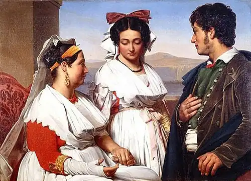 Guillaume Bodinier, Der Heiratsantrag, 1825