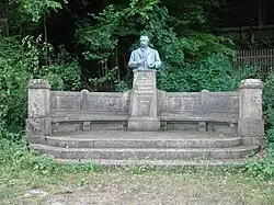 Siegfried Schaffner-Denkmal in Gumperda