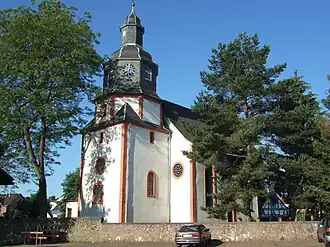 Evangelische Kirche in Gundernhausen bei Darmstadt