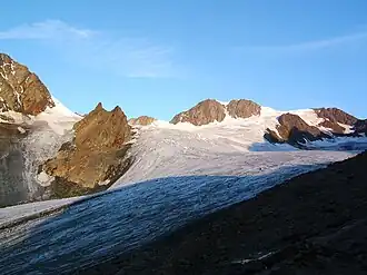 Guslarferner von Osten im September 2005