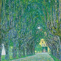 Gustav Klimt: Allee zum Schloss Kammer, 1912, Belvedere, Wien