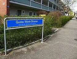 Gustav Wenk-Strasse in Basel
