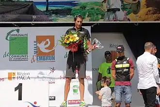 Rodríguez beim Embrunman, 2016