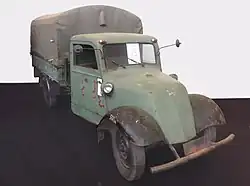 Gutbrod Heck 504, Baujahr 1949, mit Pritsche und Plane