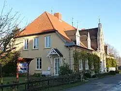 Gutshaus Lüdershagen Seitenansicht