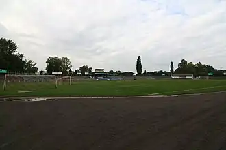 Stadion mit Tribüne