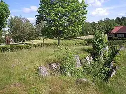 Steinkiste Griftegården von Herrljunga