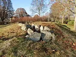 Steinkiste Griftegården von Herrljunga