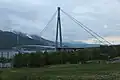Blick von Norden auf die Hålogalandsbrua