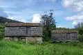 Hórreos in Torres do Allo