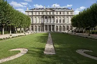 Hôtel de Rohan, Gartenseite